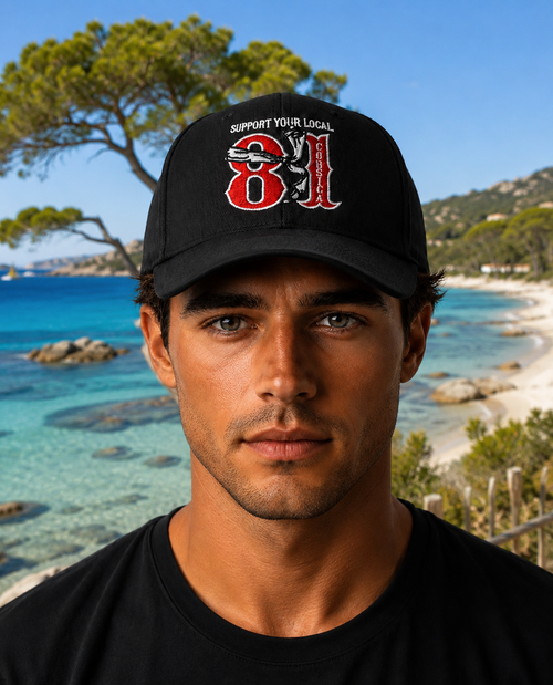 Casquette brodée Collector Support 81 Corsica