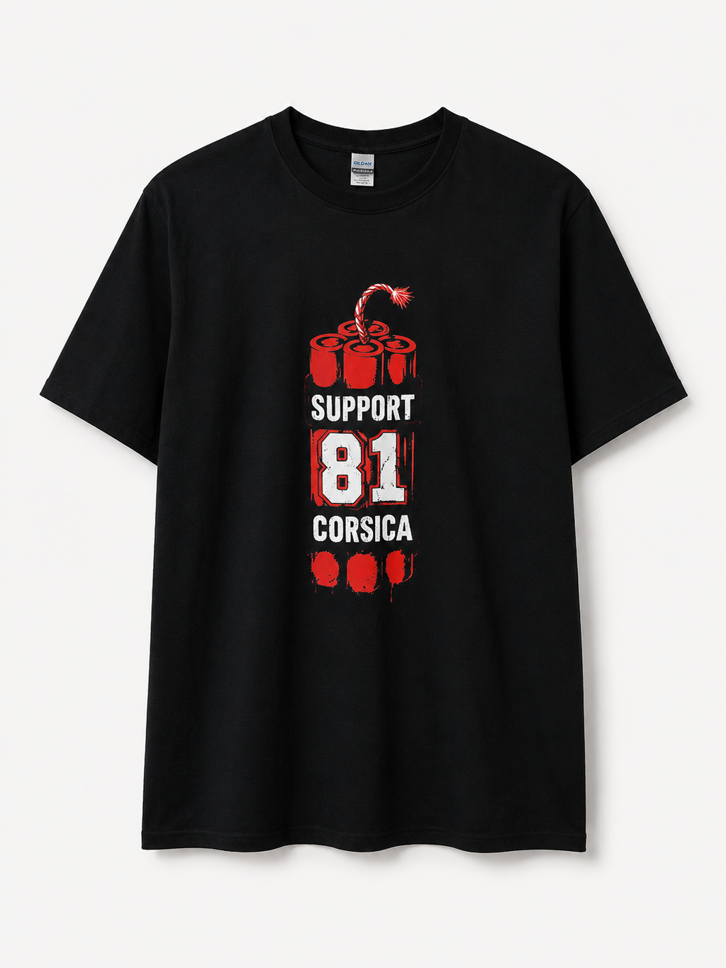 T-shirt à manches courtes - Support Your Local 81 Corsica - Dynamite