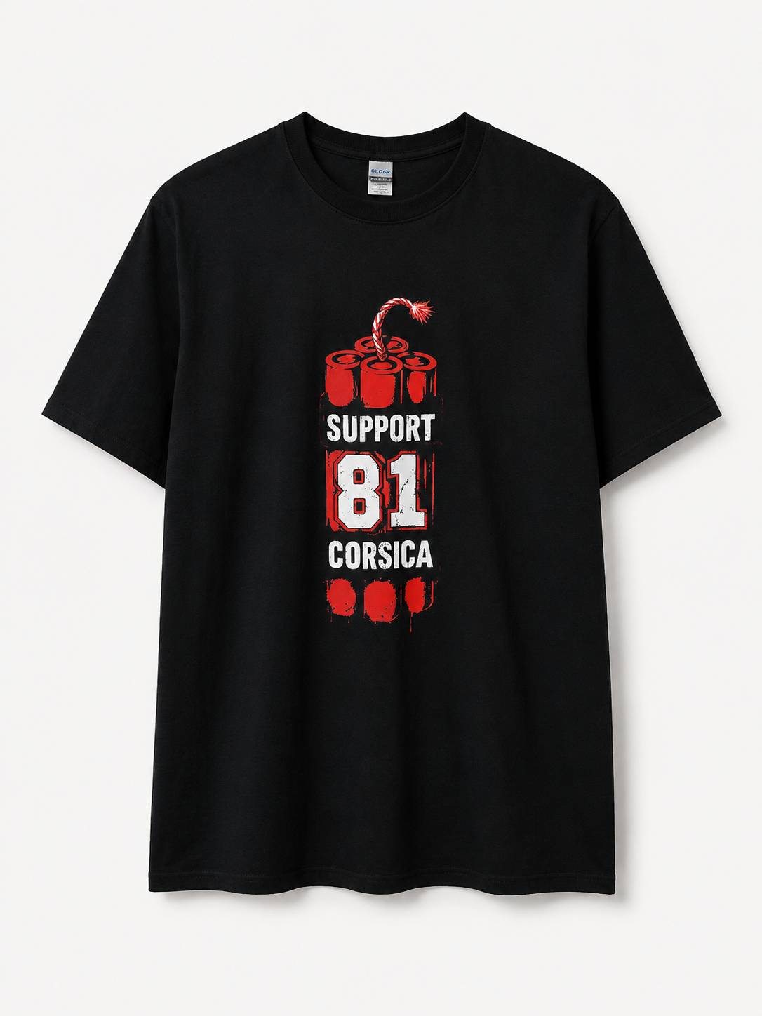 T-shirt à manches courtes - Support Your Local 81 Corsica - Dynamite