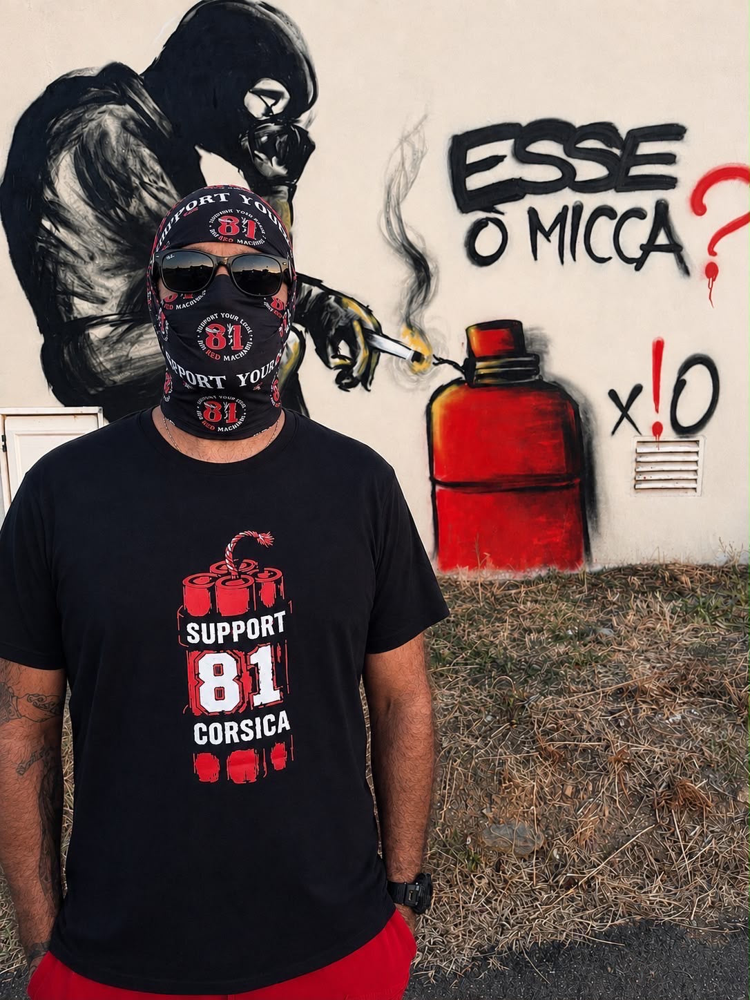 T-shirt à manches courtes - Support Your Local 81 Corsica - Dynamite